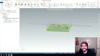 MasterCam: Face and Contour Milling