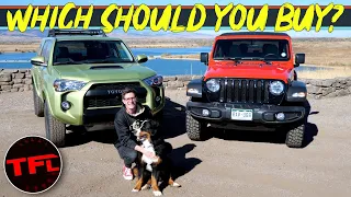 Should You REALLY Buy a New Toyota 4Runner Instead of a Jeep Wrangler?