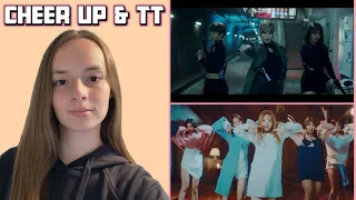 British Girl Reacts To TWICE "CHEER UP" & "TT" M/V