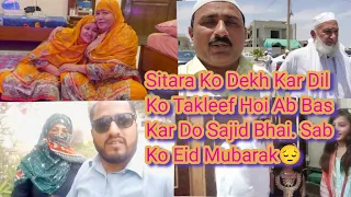 Sitara Ko Dekh Kar Dil Ko Takleef Hoi Ab Bas Kar Do Sajid Bhai. Sab Ko Eid Mubarak😔