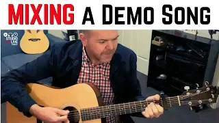 Mixing an acoustic demo in GarageBand iOS (iPhone/iPad)