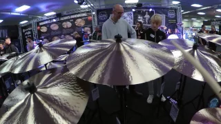 London drum show 2016 - Paiste (cymbal heaven) Part 1