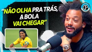 MARCELO CONTA AS MELHORES HISTÓRIAS DA GENIALIDADE DO RONALDINHO GAÚCHO