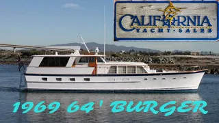 1969 Burger 64 Walkthrough | California Yacht Sales