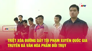 Triệt xóa đường dây tội phạm xuyên quốc gia truyền bá văn hóa phẩm đồi trụy