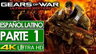 Gears of War Ultimate Edition Campaña Español Latino Gameplay Parte 1 🎮 SIN COMENTAR (4K)