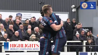A HUGE result on the road 🤩 | Bromley 1-2 Hartlepool United