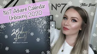 BOOTS NO7 ADVENT CALENDAR UNBOXING 2020 | 25 DAYS OF BEAUTY