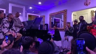 Durand Bernarr sings a Medley of FNF,  Sorry & The Way at Taco Tuesday