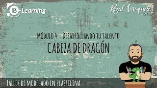 Cabeza de Dragón - Taller de Plastilina Básico 19