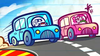 Pencilmate Parking PLIGHT! | Animation | Cartoons | Pencilmation