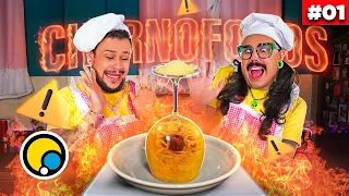 GASTRONODIVA 4 - CHERNOFOOD: MACARRÃO com CHEETOS na taça | DiaTV