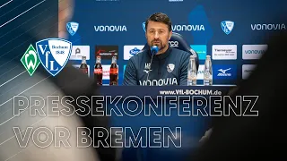 Pressekonferenz vor Werder Bremen
