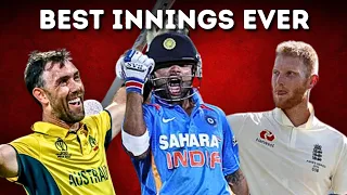 Greatest Knocks of all-time | Top 5 best innings in Crickets