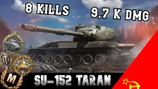 World Of Tanks Console |  SU-152 TARAN (8 KILLS 9,7K DMG)