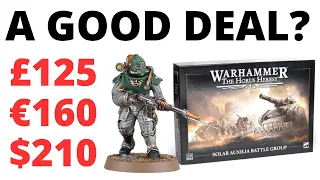 Solar Auxilia Battle Group Box Set Prices - is it a GOOD DEAL?