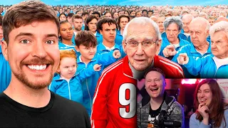 Люди от 1 до 100 Лет Решают, кто Выиграет $250,000 | РЕАКЦИЯ на MrBeast