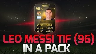 MESSI TIF 96 IN PACK FIFA 15 REACTION