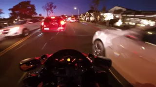 CRAZY HAYABUSA RIDER...150MPH... AND INSANE LANE SPLITTING