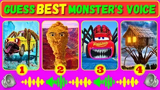 Guess Monster Voice Car Eater, Gegagedigedagedago, McQueen Eater, Spider House Head Coffin Dance