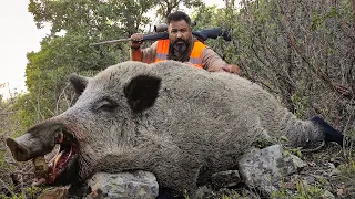 HUNTING WILD BOARS WITH EXCELLENT SHOTS - EFSANE DOMUZ AVI