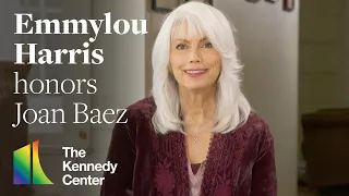 Emmylou Harris honors Joan Baez | 43rd Kennedy Center Honors