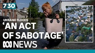 The flooding aftermath of the Ukrainian Nova Kakhovka dam disaster | 7.30