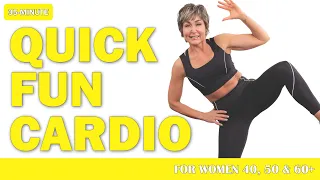 Cardio & Core for Women Over 40 [NO EQUIPMENT]