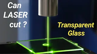 Glass Cutting by a LASER Beam.