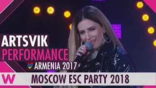 Artsvik "Fly With Me" (Armenia 2017) Performance | Moscow Eurovision Party 2018