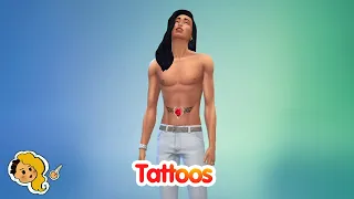 How to Create Custom Tattoos in the Sims 4 FAST and EASY