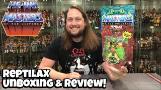Reptilax Mattel Masters of the Universe Origins Unboxing & Review!