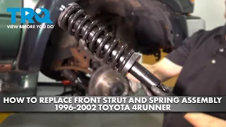 How to Replace Front Strut and Spring Assembly 1996-2002 Toyota 4Runner