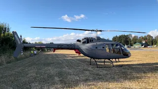 Bell 505 Startup & Bell 206B FlyBy