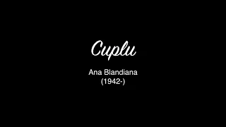 "Cuplu", Ana Blandiana
