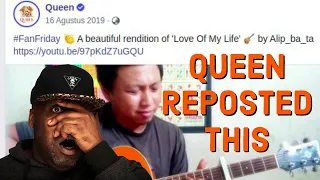 Alip Ba Ta - (QUEEN - Love of My Life) Guitar Solo