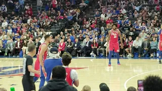 Ben Simmons hit his first career 3pt shot NBA PRESEASON October 8,2019