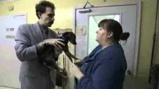 Borat deleted scene - Dog Pound