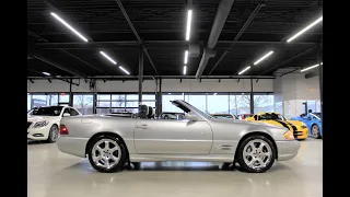 2002 Mercedes Benz SL500 Silver Arrow! Rare Model! Only 33K Original Miles! Startup and Walk Around!