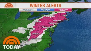 Massive Winter Storm With Heavy Snow Takes Aim At East Coast | TODAY