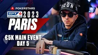 EPT PARIS: €5K MAIN EVENT - DAY 5 Livestream ♠️ PokerStars