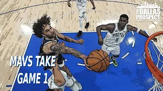 Mavs Survive 3-Point Barrage to Escape with 108-105 Win in Game 1