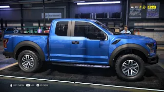 Need for Speed HEAT - 2017 Ford F-150 Raptor - Car Show Speed Jump Crash Test . 1440p 60fps.