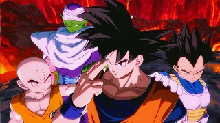 Dragon Ball FighterZ Story Mode Super Warrior Arc All Special Encounters Roasts Banter No Commentary