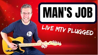 Bruce Springsteen - Man's Job (MTV Plugged) guitar lesson