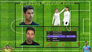 FM24 Player Roles: Part 7 - Attacking Midfielder roles and combinations (AM, AP, SS, Treq, Enganche)