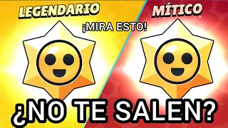 ¿NUNCA TE SALEN PREMIOS STARR LEGENDARIOS O MÍTICOS? ¡MIRA ESTE VIDEO! | BRAWL STARS