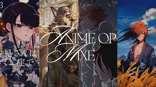 ANIME OP & END MIX