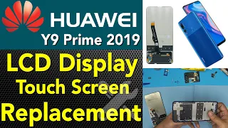 Huawei Y9 2019 LCD Screen Touch Replacement 😎 Disassembly