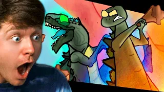 TRIANGLE vs MONKEY vs ZILLA FINALE! (Reaction)